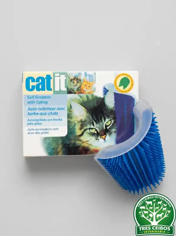 Catit Cepillo de Autocepillado con Hierba Gatera